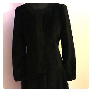 ELIZA J BLACK COAT SIZE S NWT